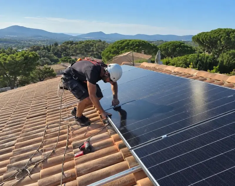 Installateur panneaux solaires Vacheresse — pose photovoltaïque sur toiture